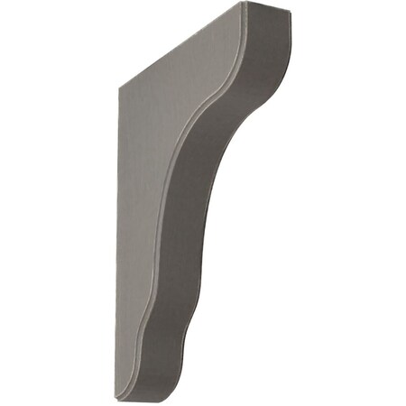 Ekena Millwork 1 3/4"W x 8 1/2"D x 11"H Plymouth Wood Vintage Decor Bracket, Reclaimed Grey BKTWD02X09X11PLGY